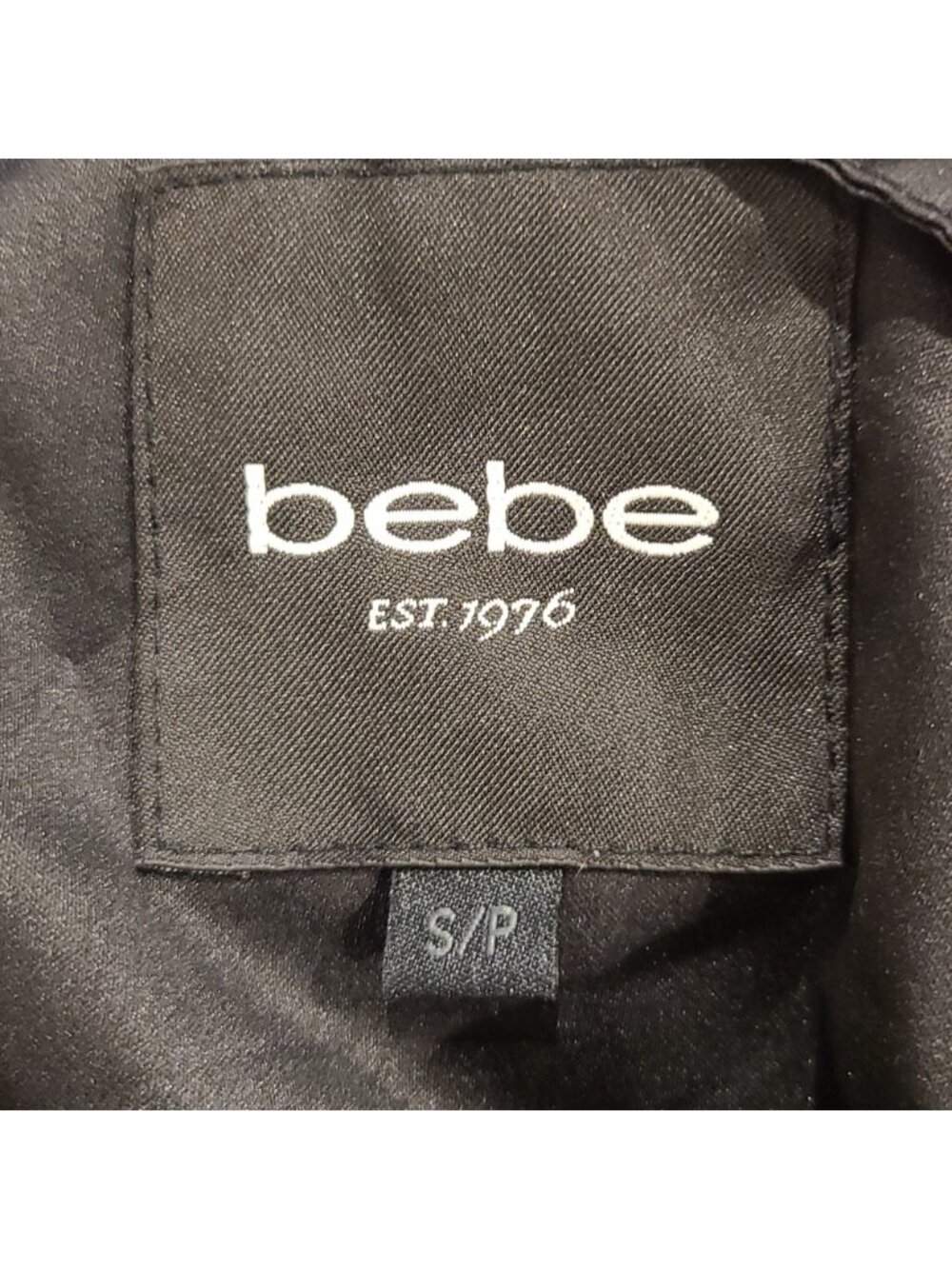 Bebe Black satin feel jacket - Picture 11 of 12